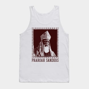 Pharoah Sanders -- Original Retro Fan Design Tank Top